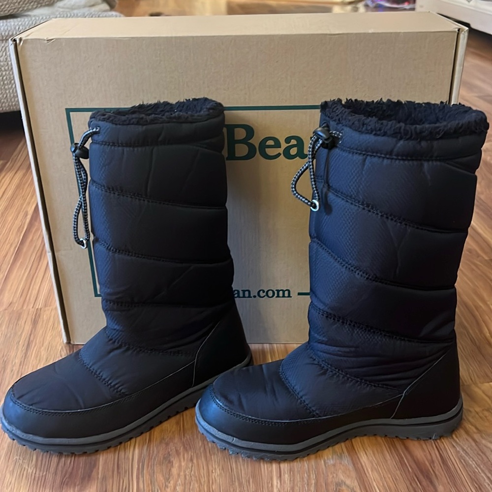 LL Bean Kids Ultralight Snow Boots Tall
